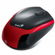 Mouse Wireless Genius &amp;quot;DX-7100&amp;quot;, 2.4GHz, Red, BlueEye, Stick-N-Go foto