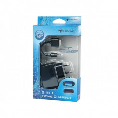 Incarcator priza SUBSONIC SA5003 (3760192200905) pentru PS Vita / PSP / PS36 / PC, Negru foto