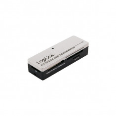 Card reader All-in-one LOGILINK (CR0010), extern USB2.0 pentru MS, MMC, SD, SDHC foto