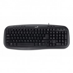 Tastatura Multimedia USB Genius KB-M200, Black foto