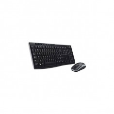 KIT WIRELESS Logitech MK270 Wireless Keyboard + mouse, USB, black foto