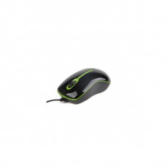 Mouse optic USB Gembird, 1000dpi, Black foto