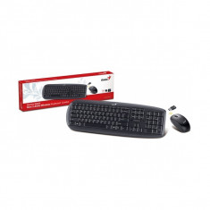 Kit Tastatura + Mouse Genius Slimstar 8000X wireless Black foto