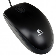 Mouse Logitech B100 Optical USB Mouse, black foto