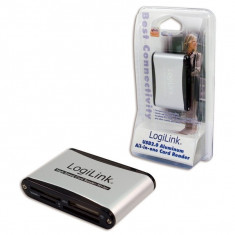 Card reader All-in-one LOGILINK (CR0001B), extern USB2.0 pentru CF I/II/Ultra CF/MD foto