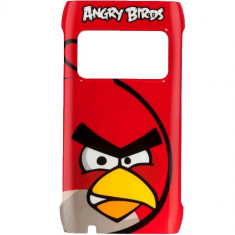 Husa Protectie Spate NOKIA Angry Birds CC-5004 Rosu pentru Nokia X7 foto