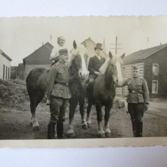 RARA! FOTO ORIGINALA MILITARI WEHRMACHT ANII 40