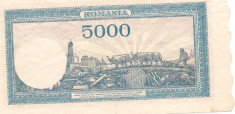 %bancnota-Romania-5000 lei 20 decembrie 1945 foto