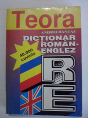Dictionar roman/englez 40000 cuvinte - A. Bantas / R3P2F foto