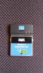 Cisco-Linksys Wireless-G Compact Flash Card WCF54G foto