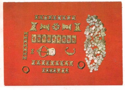 % carte postala (ilustrata)-TELEORMAN-Tezaurul de la Orbeasca foto