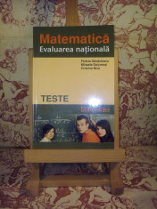 Felicia Sandulescu - Matematica evaluare nationala &amp;quot;A1247&amp;quot; foto