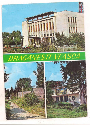 % carte postala (marca fixa)-TELEORMAN-Draganesti Vlasca foto