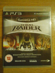 JOC PS3 THE TOMB RAIDER TRILOGY HD ORIGINAL / by DARK WADDER foto