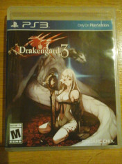 JOC PS3 DRAKENGARD 3 ORIGINAL / by DARK WADDER foto