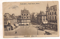 % carte postala (ilustrata ) -ORADEA-Piata Regina Maria foto