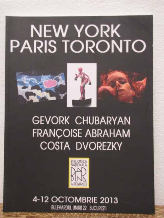 GEVORK CHUBARYAN.FRANCOISE ABRAHAM COSTA. DVOREZKY