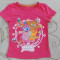 Tricou roz fucsia cu Moshi Monsters, marca FF, fete 7-8 ani