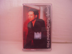 Vand caseta audio Simply Red-Greatest Hits,originala,raritate! foto