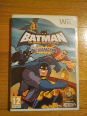 JOC WII BATMAN THE BRAVE AND THE BOLD THE VIDEOGAME ORIGINAL PAL / DARK WADDER foto