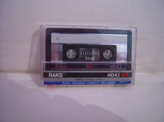 Vand caseta audio Raks HD-XI 60, originala foto