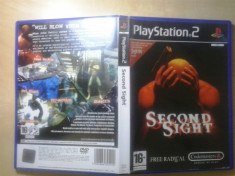 Second Sight - JOC PS2 Playstation ( GameLand - sute de jocuri ) foto