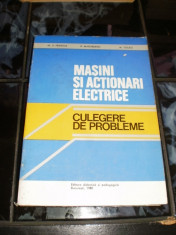 Masini si actionari electrice - culegere de probleme - Fransua foto