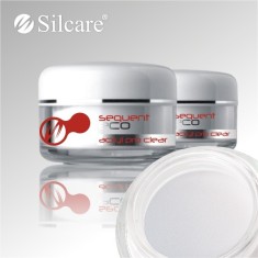 Pudra, praf acrilic transparent de constructie pt unghii false, Silcare, 12 g foto