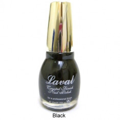 Oja Laval Crystal Finish Nail Polish - Black foto