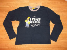 bluza pentru baieti de 13-14 ani de la the simpsons foto