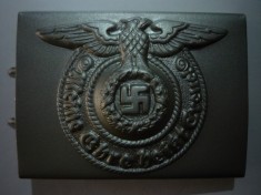PAFTA MILITARA GERMANA WAFFEN SS, WW2,PAFTAUA,CATARAMA,NAZI,ZVASTICA,AIRSOFT foto