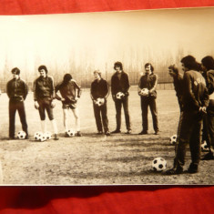 Fotografie- Antrenamentul Echipei Nationale de Fotbal , anii '70