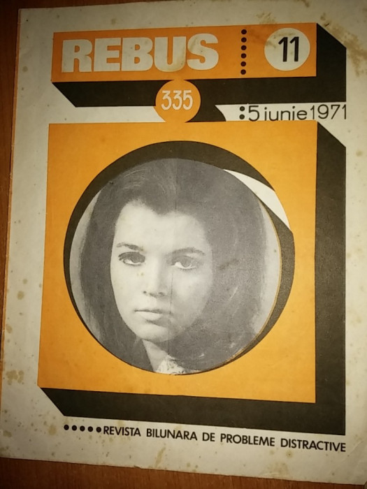 revista rebus 5 iunie 1971