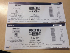 Vand 2 bilete concert Roxette, categ 1, 17 mai 2015 foto