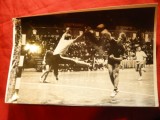 Fotografie -Meci de Handbal , anii &#039;70 , dim. = 18,2 x 11,5cm