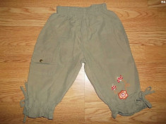 pantaloni de trening pentru fete de 6-8 luni de la schnizler foto