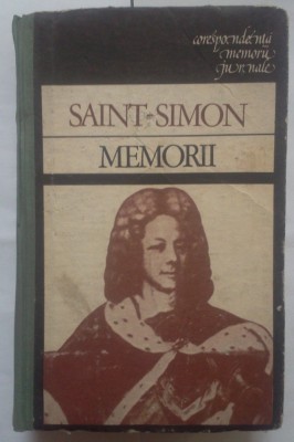 SAINT SIMON - MEMORII foto
