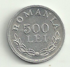 ROMANIA 500 LEI 1946 , XF [1] foto