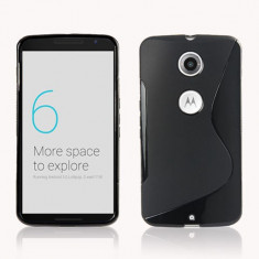 Husa Motorola Moto Nexus 6 TPU S-LINE Black foto