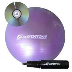 Minge pt. fitness si aerobic - 65 cm - cu pompa si DVD cu exercitii foto