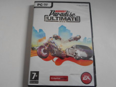 Joc PC - BURNOUT PARADISE: THE ULTIMATE BOX - Lb Franceza - Nou,Sigilat foto