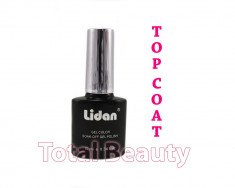 Top Coat Oja Semipermanenta Lidan Italia 10ml - Gel de Finish Oja Semipermanenta foto