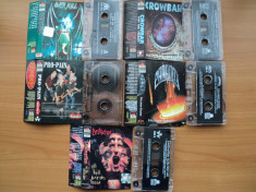 caseta audio OVERKILL,CROWBAR,PRO-PAIN,PARADOX,DESTRUCTION, marca Rocris Disc foto