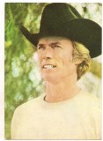 % carte postala (ilustrata ) -ACTORI-Clint Eastwood, Circulata, Printata