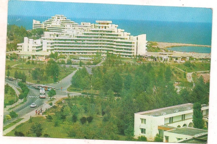 % carte postala (ilustrata ) -AURORA -Hotel Onix