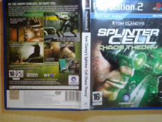 Tom Clancy&amp;#039;s Splinter Cell - Chaos theory - PS2 Playstation foto