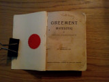 GREEMENT MATELOTAJ SI MANEVRA NAVELOR - Isbasescu Gh. - Constanta 1936