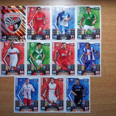 Stikere fotbalisti Topps Match Attax, cartonat plastifiate, Bundesliga 2014-2015