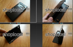 husa LENOVO VIBE X2 carte flip neagra cu stand , subtire + FOLIE ECRAN foto