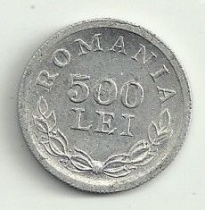 ROMANIA 500 LEI 1946 [4] foto